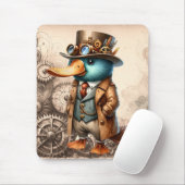 Steampunk Platypus Mousepad Muismat (Met muis)
