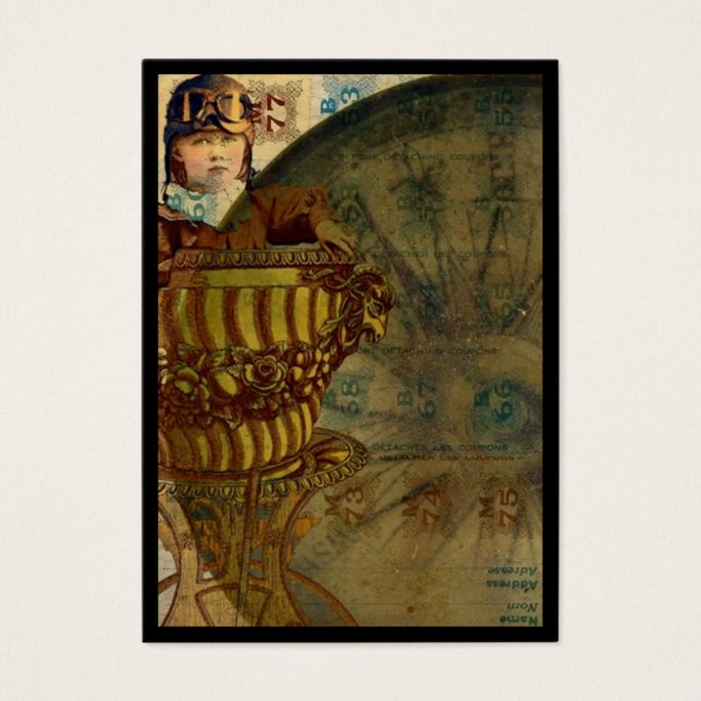 Steampunk Play Visitekaartjes (Voorkant)