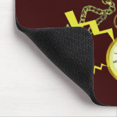 Steampunk Pocketwatch Muismat (Hoek)