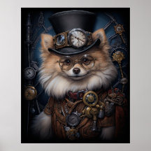 STEAMPUNK POMERANIAANS