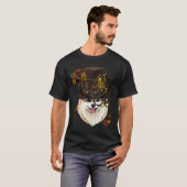 Steampunk Pomeranian Dog Steampunk Lovers T-shirt (Voorkant volledig)
