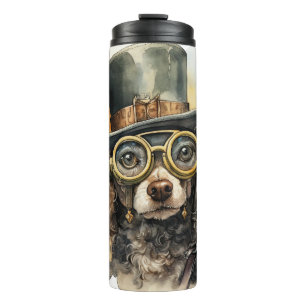 Steampunk Poodeldog Thermosbeker