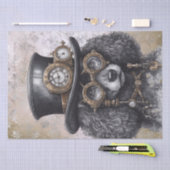 Steampunk Poodle Dog Tissuepapier (Craft)
