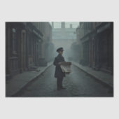 Steampunk Post Apocalyptic Cities Decoupage v3 Tissuepapier (Voorkant)