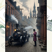 Steampunk Post Apocalyptic Cities Decoupage v7 Tissuepapier