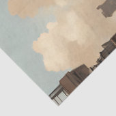 Steampunk Post Apocalyptic Cities v13 Tissuepapier (Detail)