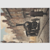 Steampunk Post Apocalyptic Cities v13 Tissuepapier (Voorkant)