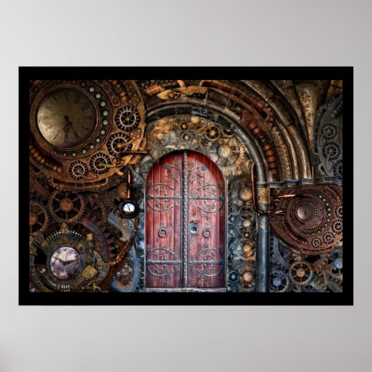 steampunk poster (Voorkant)