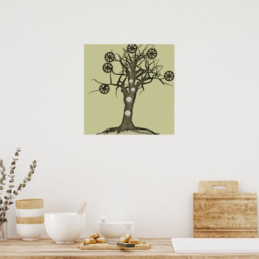 steampunk poster (Keuken)