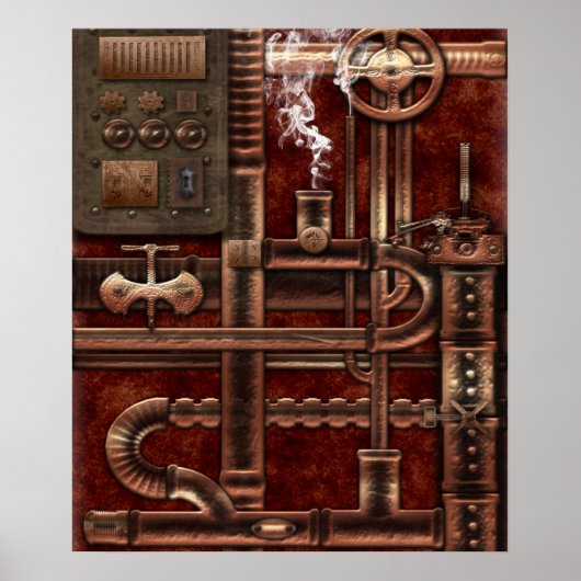 Steampunk Poster (Voorkant)