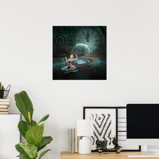 Steampunk Poster (Thuiskantoor)