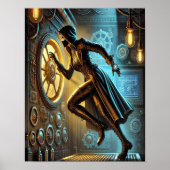 Steampunk Poster 21, de Steam-Shadow Spy (Voorkant)