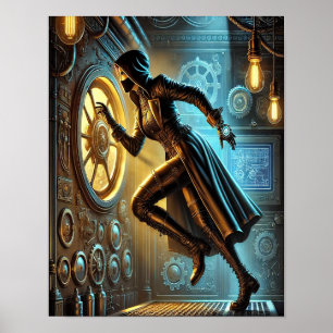 Steampunk Poster 21, de Steam-Shadow Spy