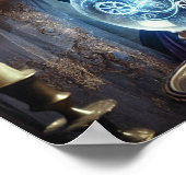 Steampunk Poster 44, De Séance van het Spirituele  (Hoek)