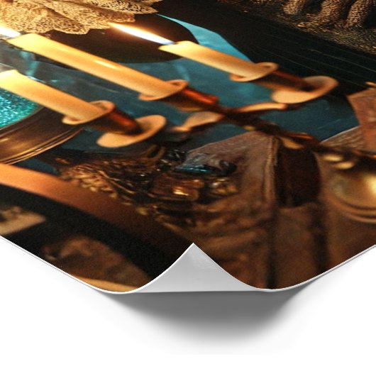 Steampunk Poster 45, De Schaduw Alchemist (Hoek)