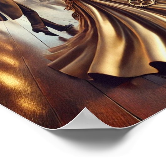 Steampunk Poster 50 The Airship Ballroom Queen (Hoek)