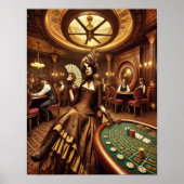Steampunk Poster 53 De Koningin van het Grand Casi (Voorkant)