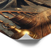 Steampunk Poster 54: The Airship Pirate Queen (Hoek)