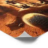 Steampunk Poster 60 De woestijnalchemist (Hoek)