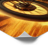 Steampunk-Poster 62: het enige uitje van Outlaw Poster (Hoek)