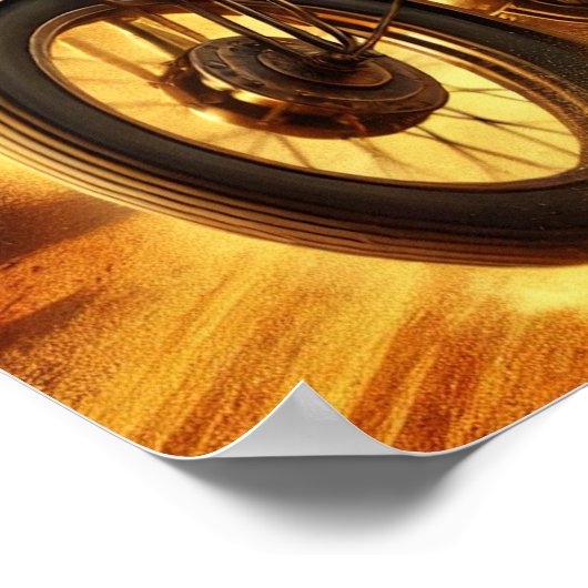 Steampunk-Poster 62: het enige uitje van Outlaw Poster (Hoek)