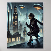 Steampunk Poster 65 The Velvet Assassin (Voorkant)