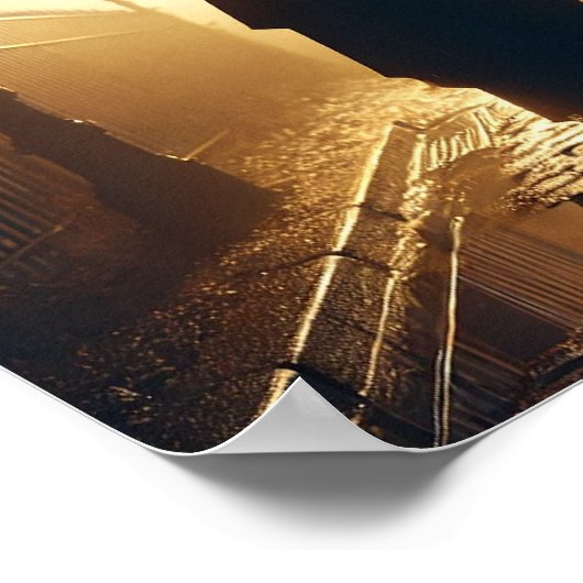 Steampunk Poster 67 De Gaslight Verleidster (Hoek)