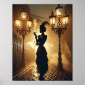 Steampunk Poster 67 De Gaslight Verleidster (Voorkant)