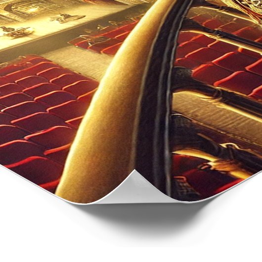 Steampunk Poster 6, Mechanical Opera Patron (Hoek)