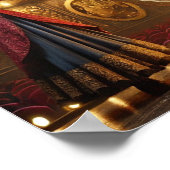 Steampunk Poster 72 De illusionist van de automati (Hoek)