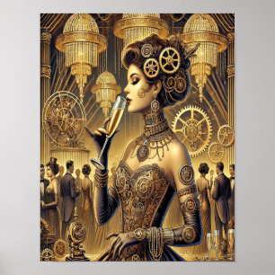 Steampunk Poster 7, de cybersocialite