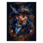 Steampunk Poster Design (Voorkant)