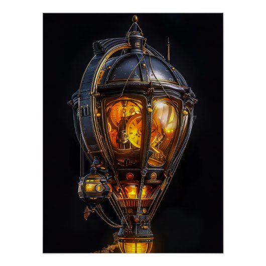 Steampunk Poster Design (Voorkant)