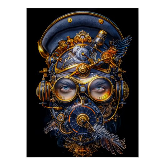 Steampunk Poster Design (Voorkant)