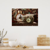 steampunk-poster poster (Keuken)