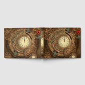 Steampunk, prachtig uurwerk gastenboek (Volledig)