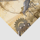 Steampunk, prachtige stoomlibellen tissuepapier (Detail)