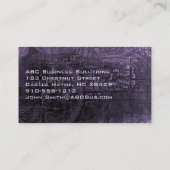 Steampunk  professionele Visitekaartjes (Achterkant)