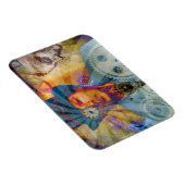 Steampunk Psychedelic Gear Magnet Magneet (Rechterzijde)