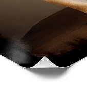 Steampunk Pug artistiek portret Perfect Poster (Hoek)