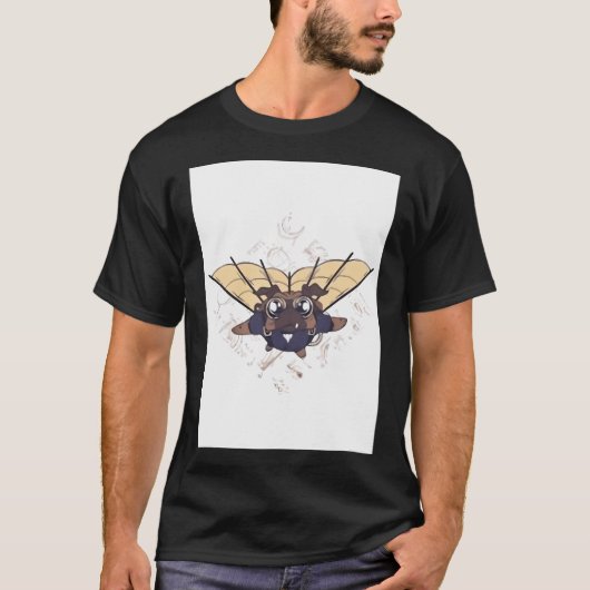 Steampunk Pug Hond Geschenk T-shirt (Voorkant)