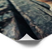 Steampunk Pug Shipmaster Portret Perfect Poster (Hoek)