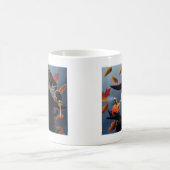 Steampunk Pumpkin Witch Koffiemok (Center)