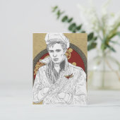 Steampunk Punk Briefkaart (Staand voorkant)