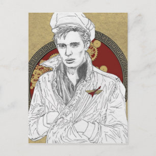 Steampunk Punk Briefkaart