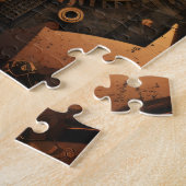 Steampunk Puzzel Legpuzzel (Zijkant)