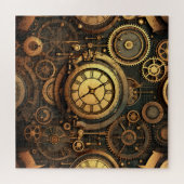 Steampunk Puzzel Legpuzzel (Horizontaal)