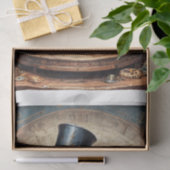 Steampunk Raaf Decoupage Tissuepapier (Geschenk)