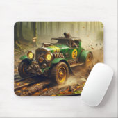  Steampunk Racecar Muismat (Met muis)