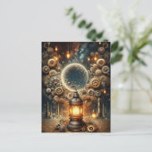 Steampunk Ramadan Briefkaart (Staand voorkant)